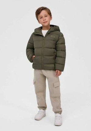 MINOTI, HOOD PRINT PADDED URBAN LINE - WINTER JACKET - Veste d'hiver - khaki