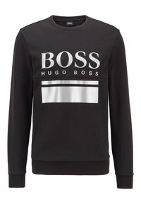 BOSS Mikina - mottled black