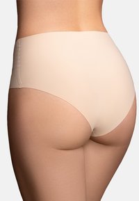 Bye Bra 2-PACK INVISIBLE HIGH - Culotte - beige/noir
