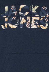 Jack & Jones JJEJEFF CORP HOOD - Jersey con capucha - navy blazer