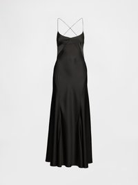 GAP STUDIO PERFECT SLIP - Koktajl obleka/za zabavo - true black