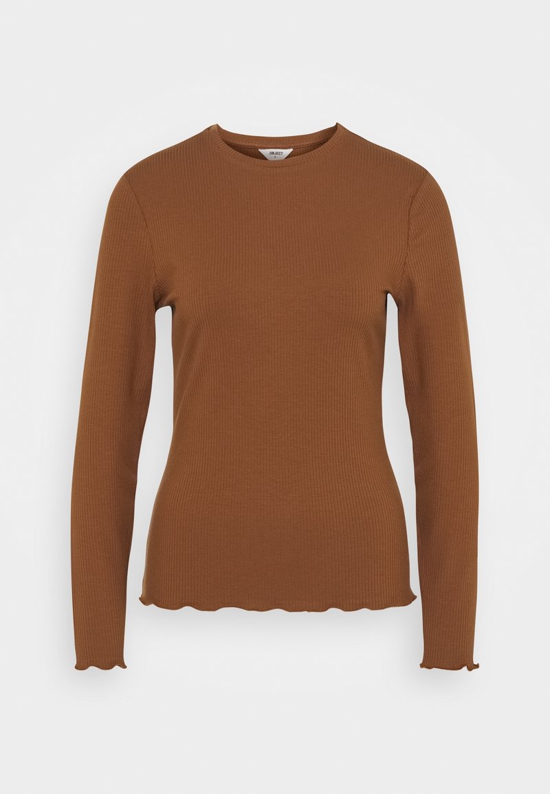 Object Long sleeved top - dark brown