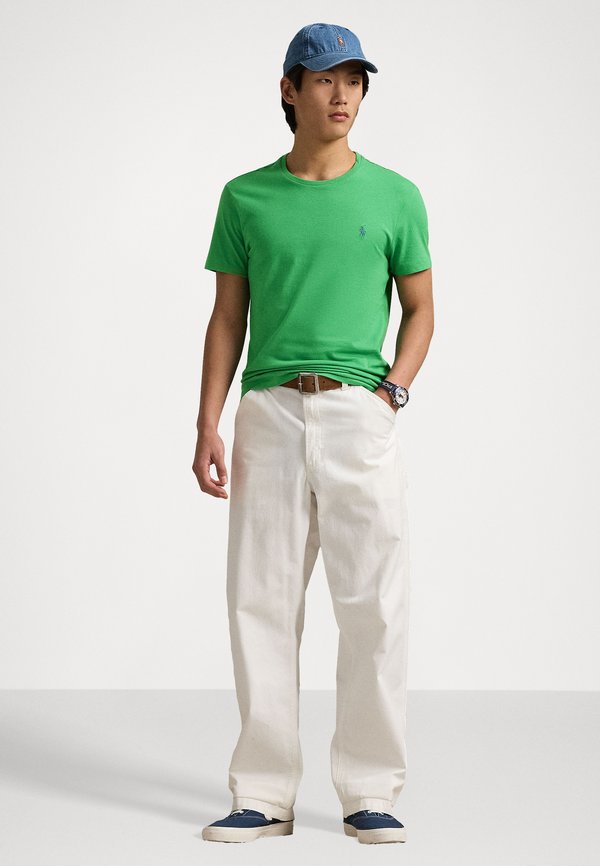 CUSTOM SLIM FIT JERSEY CREWNECK T-SHIRT - Basic T-shirt3