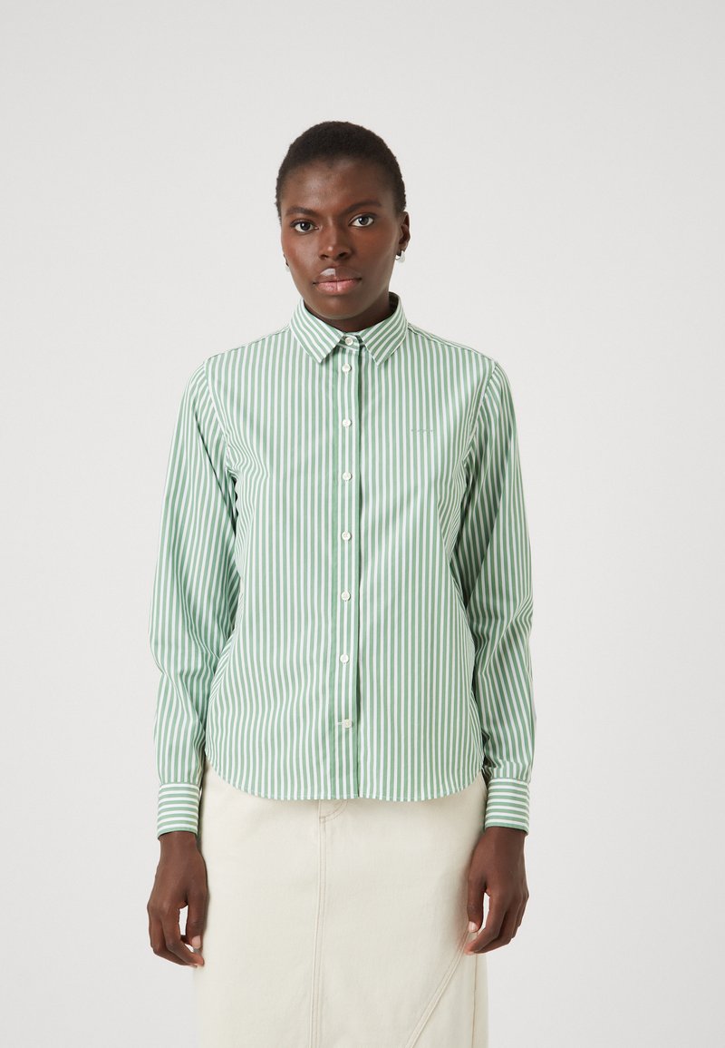 GANT STRIPED - Camicia - seacrest green