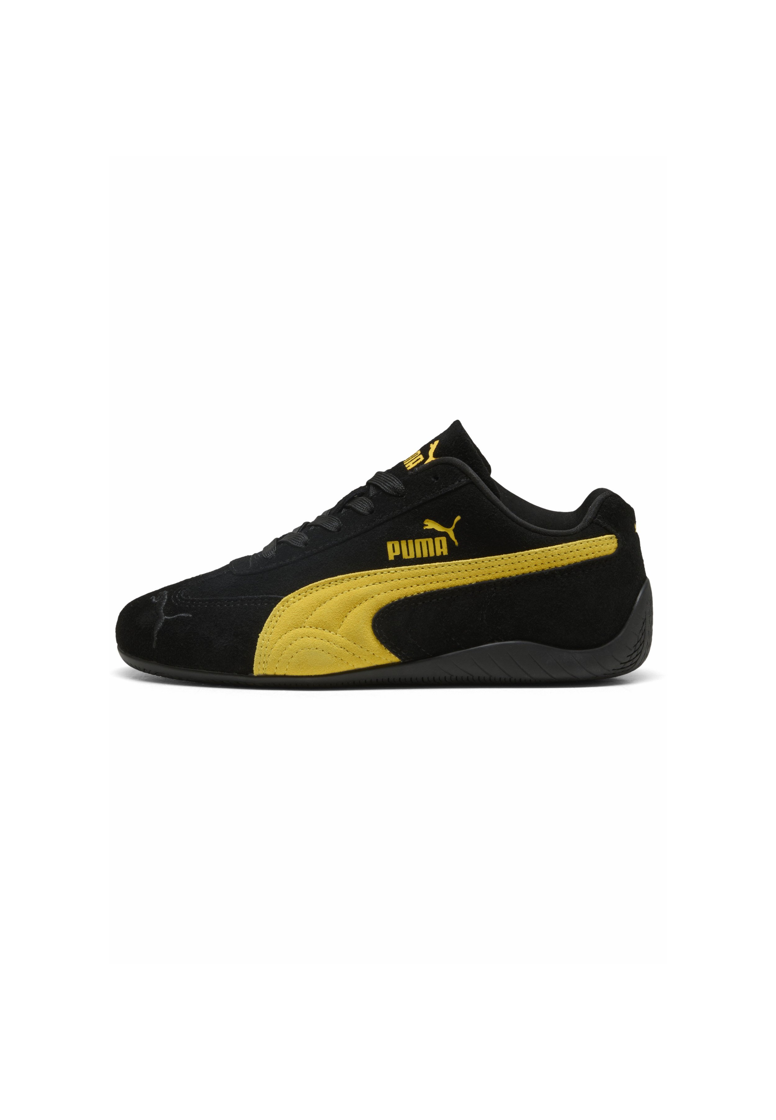 Puma SPEEDCAT OG JR UNISEX - Trainers - black pelé yellow/black