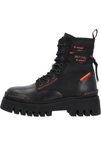 Palado Stivaletti con plateau - black