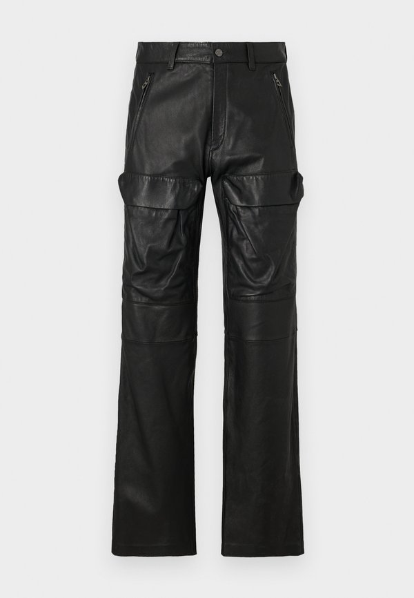 GAST UNISEX - Leather trousers4