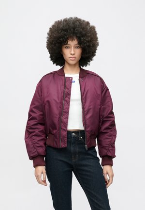 FERIDA - Bomber tipa jaka - dark purple