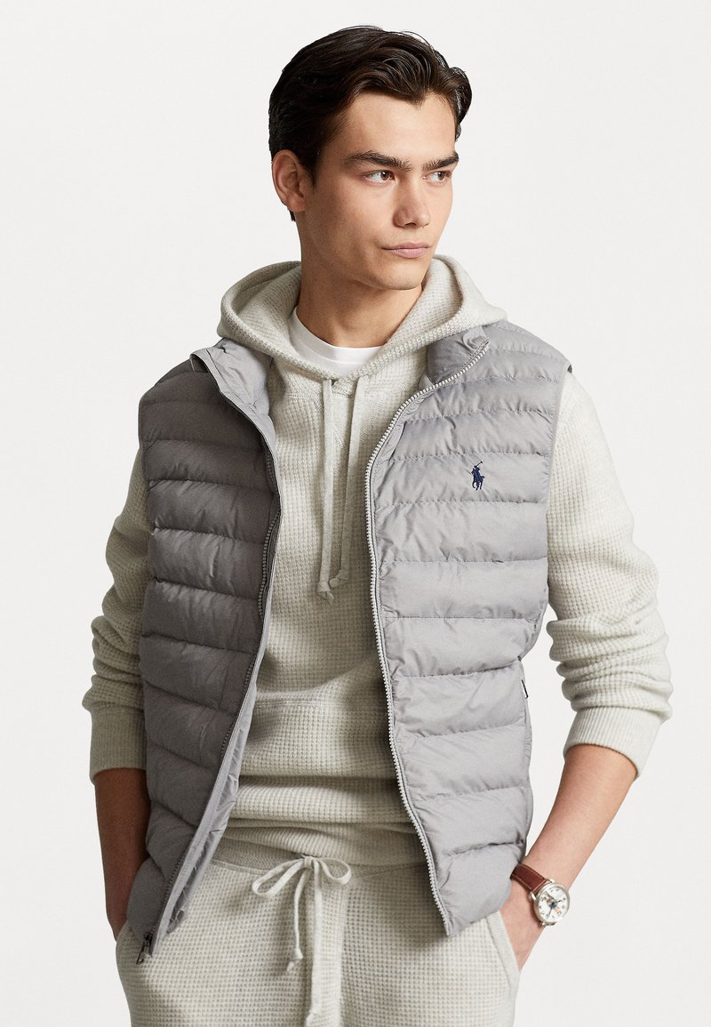 Polo Ralph Lauren - THE PACKABLE GILET - Veste sans manches - light grey heather, Agrandir