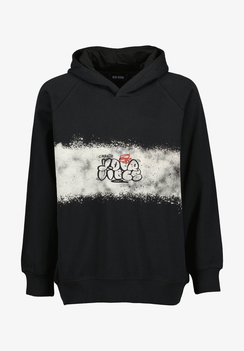 Blue Seven Felpa con cappuccio - schwarz