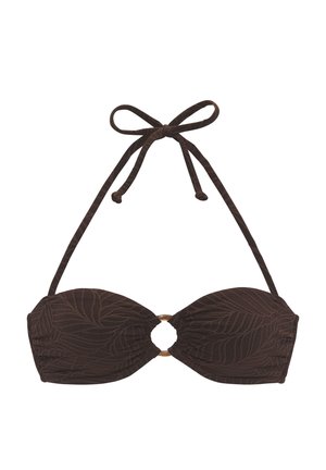 LASCANA, BANDEAU - Bikini-Top - braun