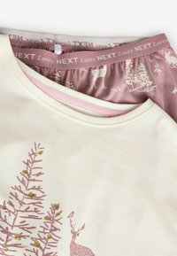 Next TALL SHORT SLEEVE  SET - Komplet pižame - pink forest