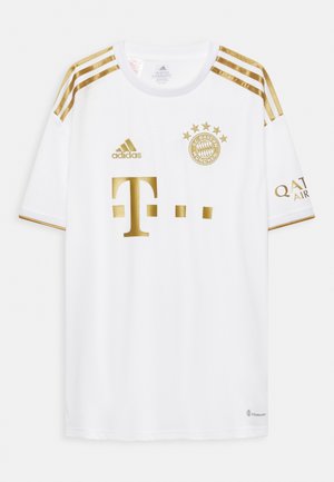 adidas Performance FC BAYERN MÜNCHEN UNISEX - Football shirt - white/dark football gold