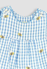 JoJo Maman Bébé LADYBIRD EMBROIDERED GINGHAM - REGULAR FIT - Lacláče - blue bee