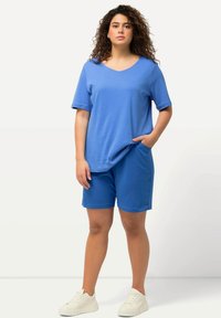 Ulla Popken BERMUDA  - Šortky - medium blue