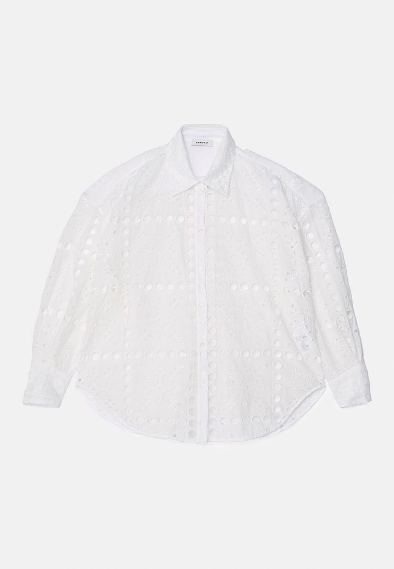 sandro Overhemdblouse wit
