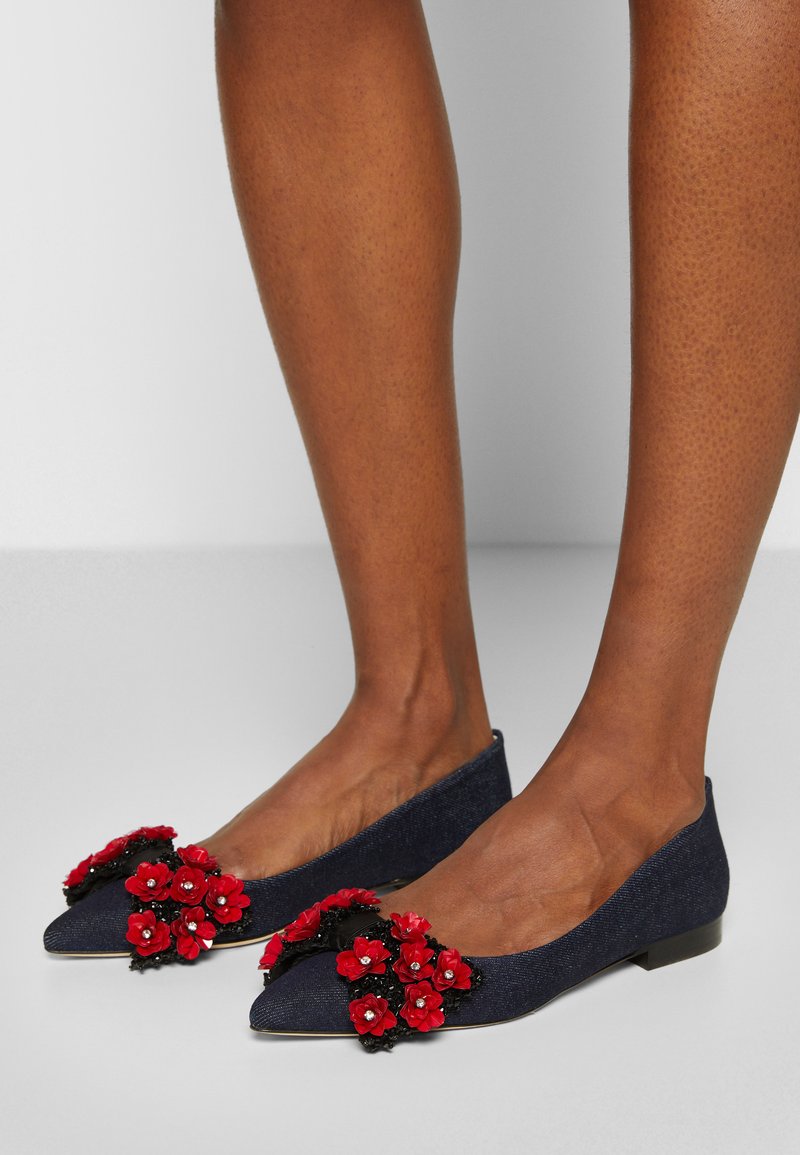 Damen Klassische Ballerinas | Custommade ANNABELLA Klassischer Ballerina dark blue/dunkelblau - XW34686 Damen Klassische Ballerinas | Custommade ANNABELLA Klassischer Ballerina dark blue/dunkelblau - XW34686