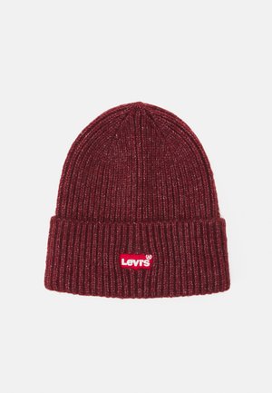 Levi's® ESSENTIAL BATWING BEANIE UNISEX - Huer - bordeaux