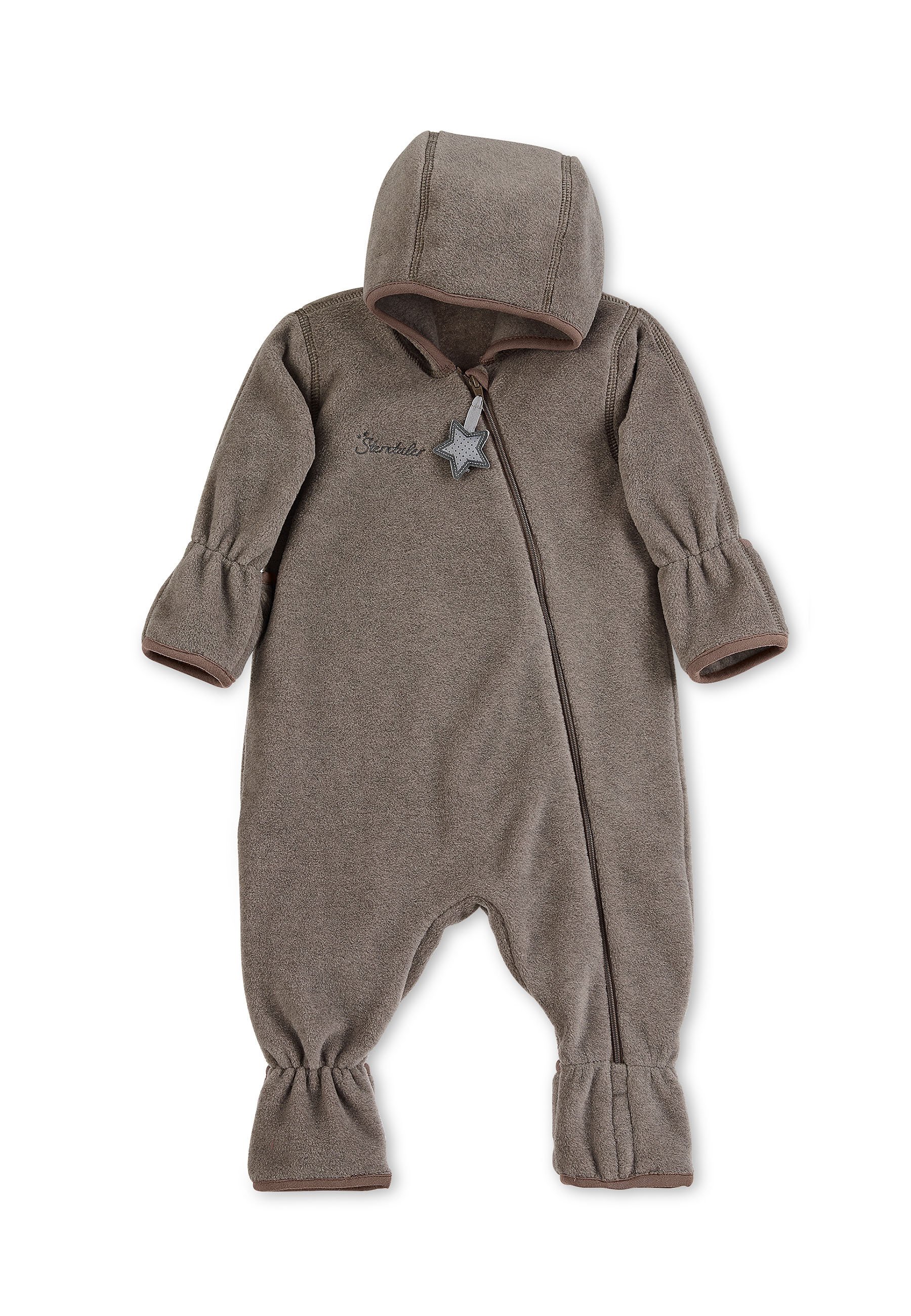 Sterntaler OVERALL MICROFLEECE Jumpsuit brown mottled/brown
