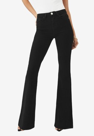 Lipsy REGULAR FIT - Široké džíny - black