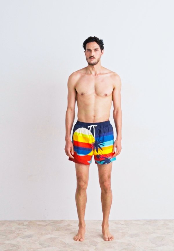 SUMMER LOVERS SUNSET BOXER MIDI - Swimming shorts3