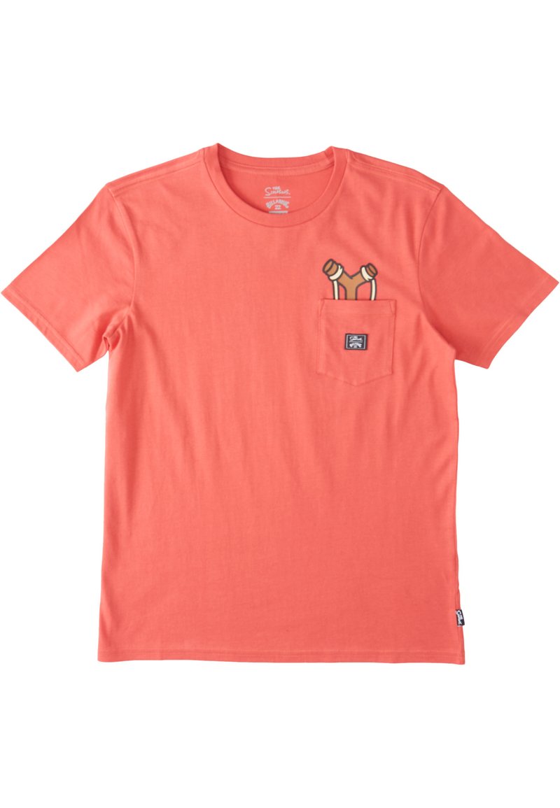 Billabong SIMPSONS SLINGSHOT Tshirt med print washed red/ljusröd Zalando.se