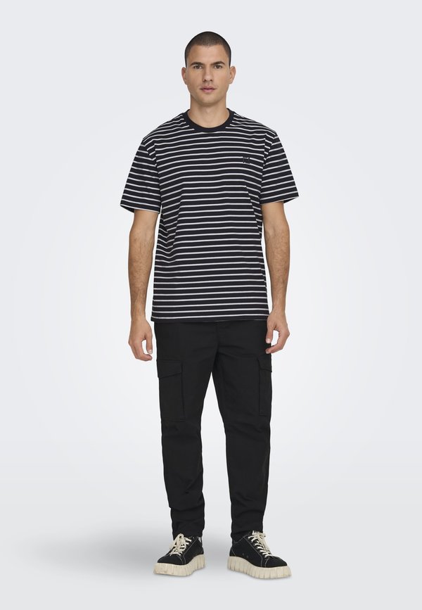 ONSHENRY REG STRIPE SS NOOS - Print T-shirt3
