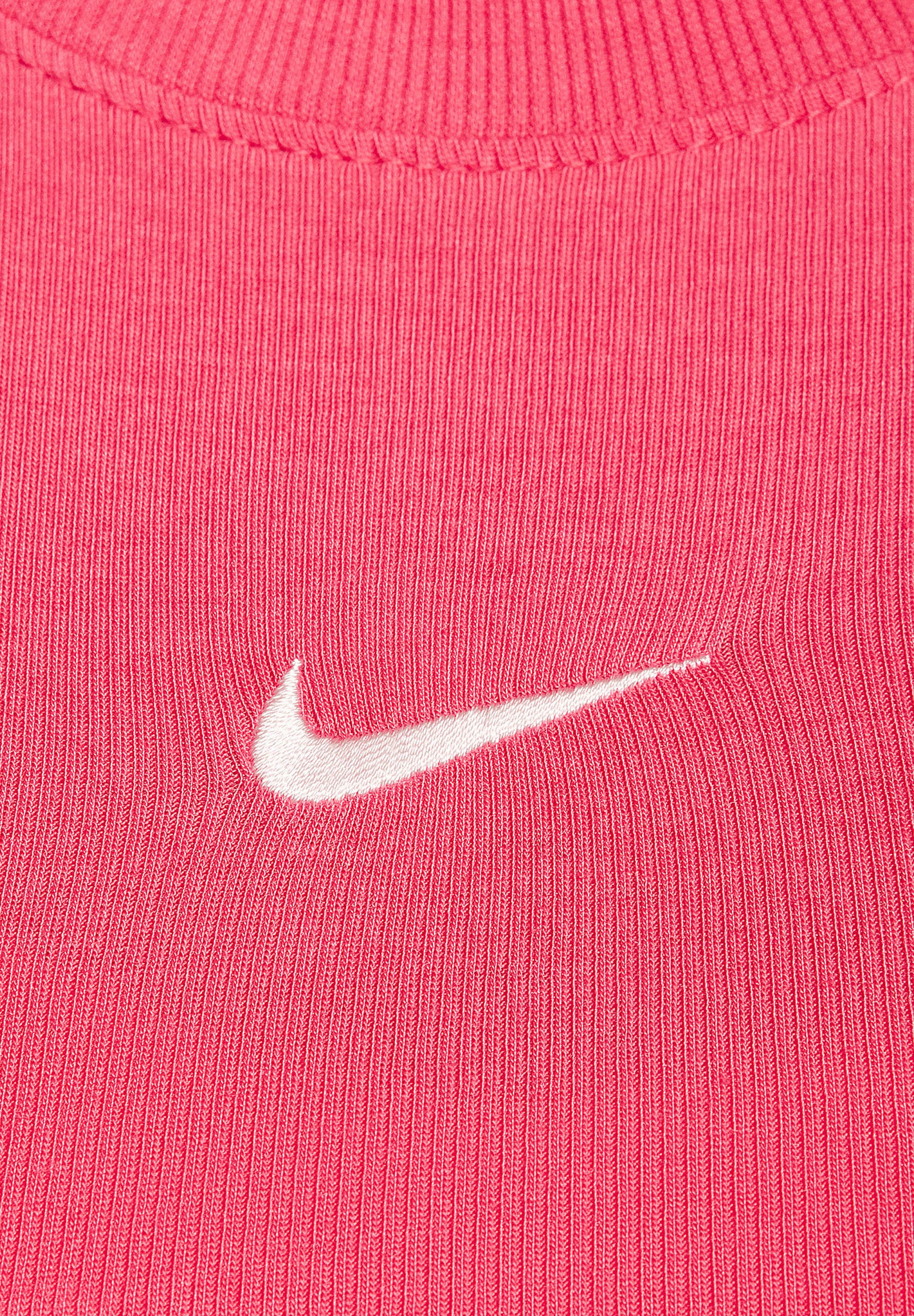 Nike Sportswear LIFESTYLE S ESSENTIAL CROP - Top - rosabeige