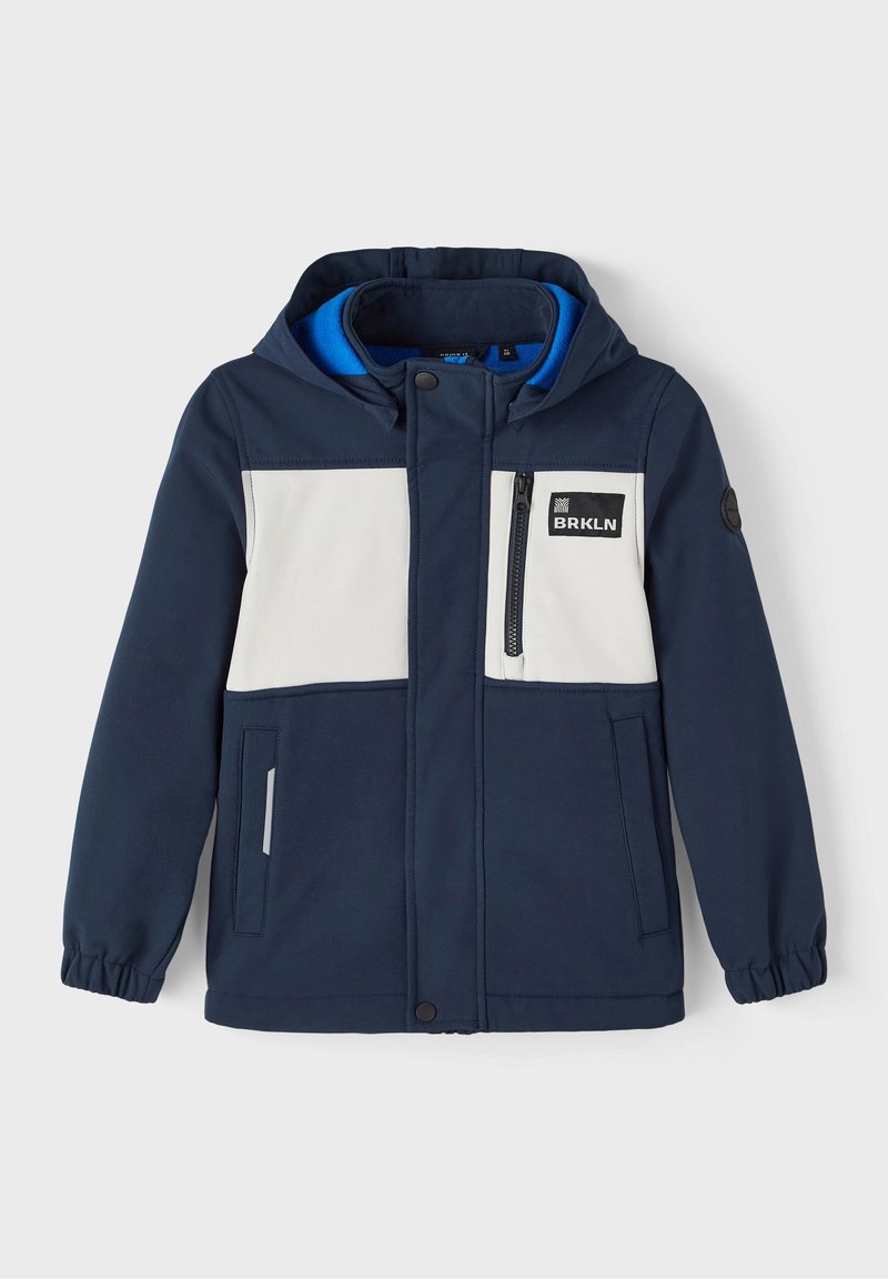 Name it Soft shell jacket - dark blue
