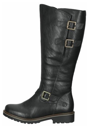 Cowboy/Biker boots - schwarz