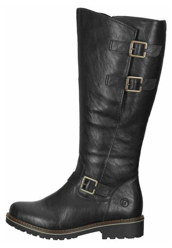 Cowboy-/Bikerboot - schwarz