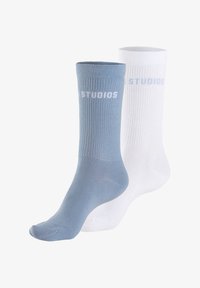 Unselected, hell blau off white