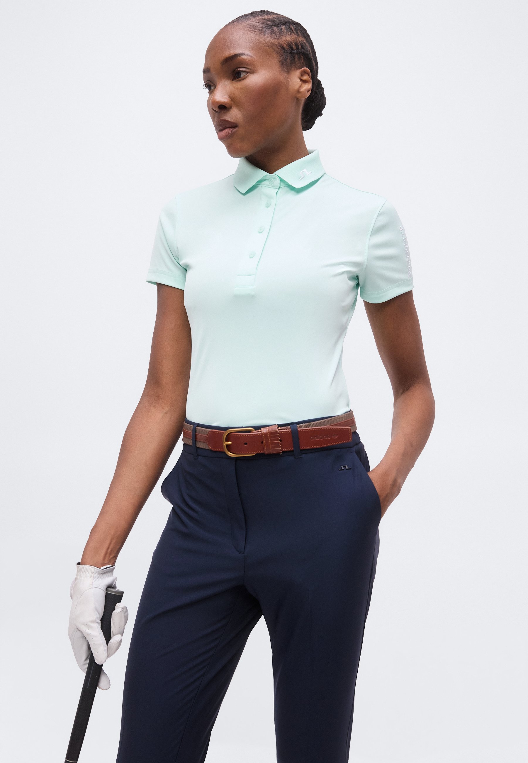 J.LINDEBERG Sports TOUR TECH - Poloshirt - skylight/mintgroen