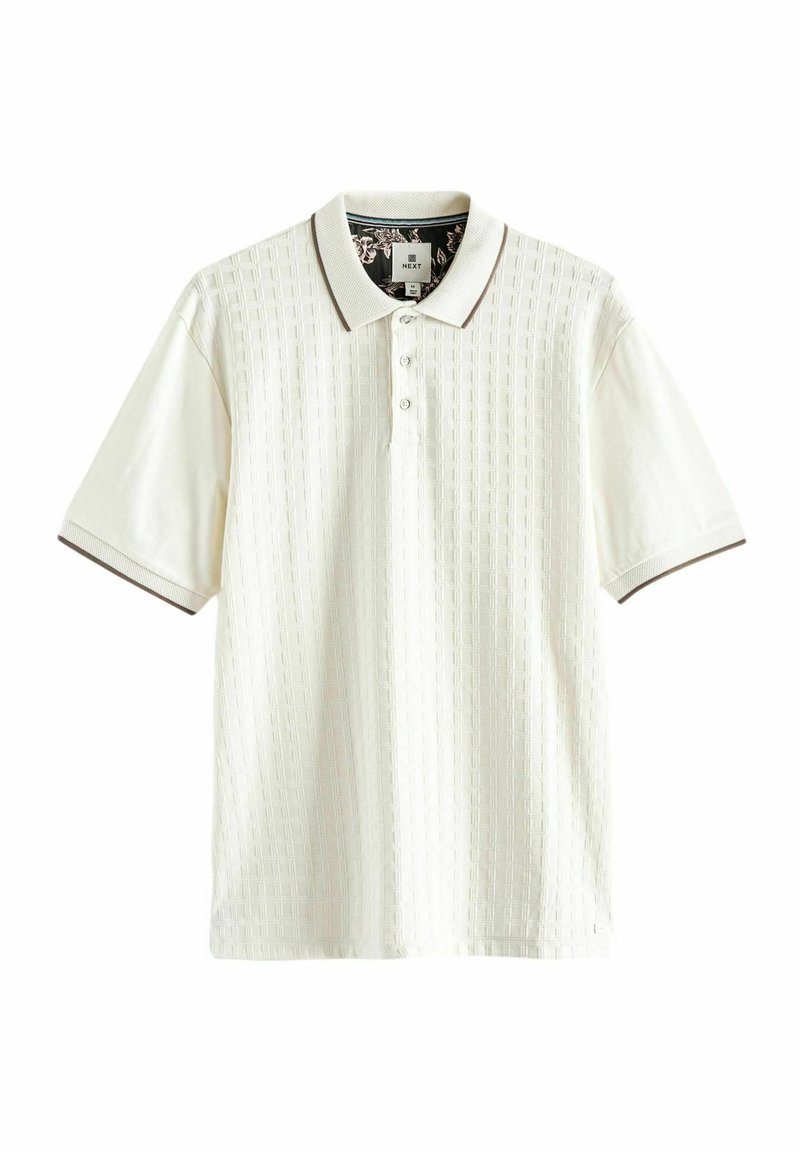 Next TEXTURED - Poloshirts - ecru