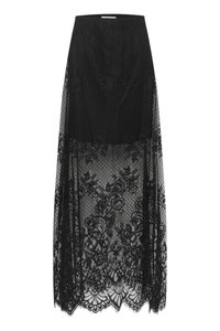 LAICA SKIRT - Saia comprida - black