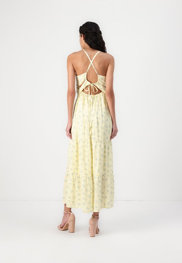 CHAIN BARE OPEN BACK MAXI DRESS - Maxi dress - macaron3