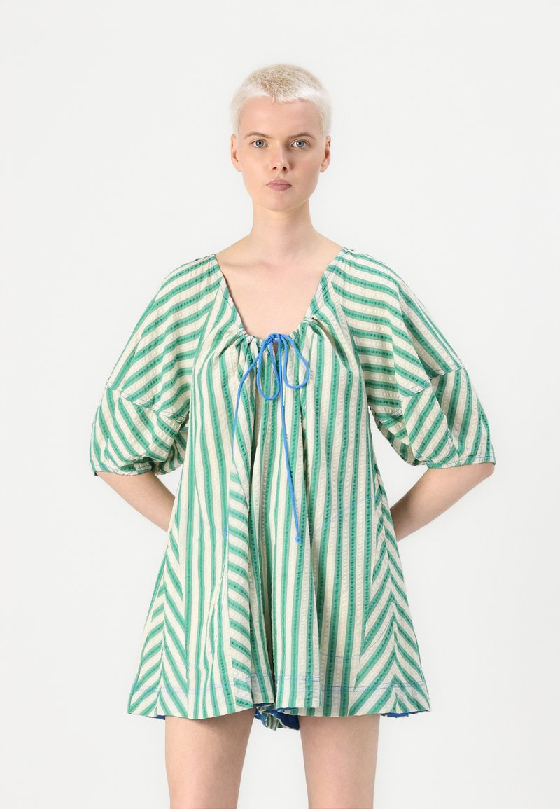 sachin and babi light blue dress Free People BOP AROUND ROMPER - Day dress - green combo/green
