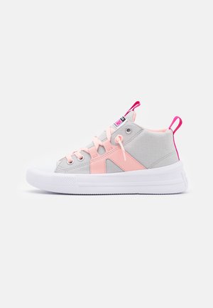 CHUCK TAYLOR ALL STAR ULTRA COLOR POP MID UNISEX - Sneaker high - mouse/storm pink/pink zest