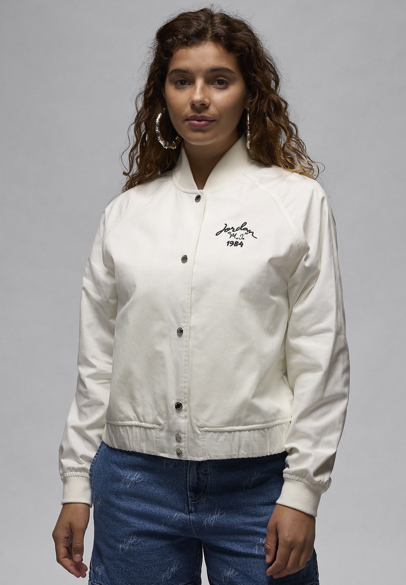 Jordan - Kurtka Bomber/mleczny - Zalando.pl