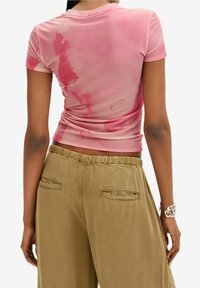 Desigual T-shirts print - pink