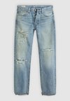 501® ORIGINAL - Straight leg jeans - turquoise rivet dx selvedge