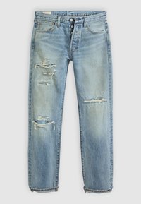 501® ORIGINAL - Jeans Straight Leg - turquoise rivet dx selvedge