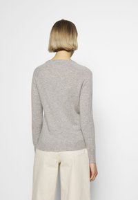 pure cashmere Stickad tröja - light grey
