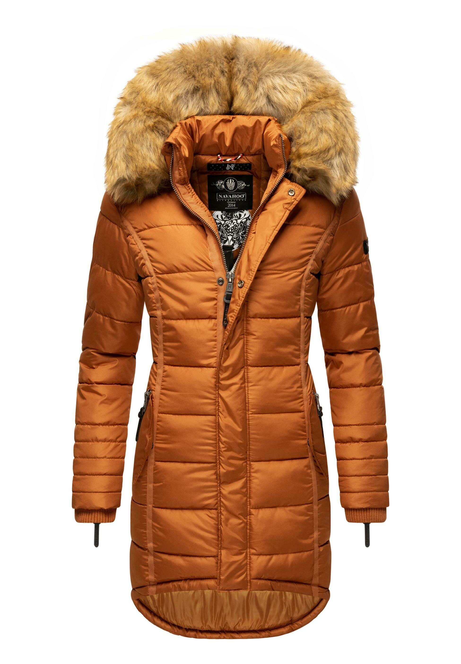 Navahoo PAPAYA - Winter coat - rusty cinnamon/ochre - Zalando.co.uk