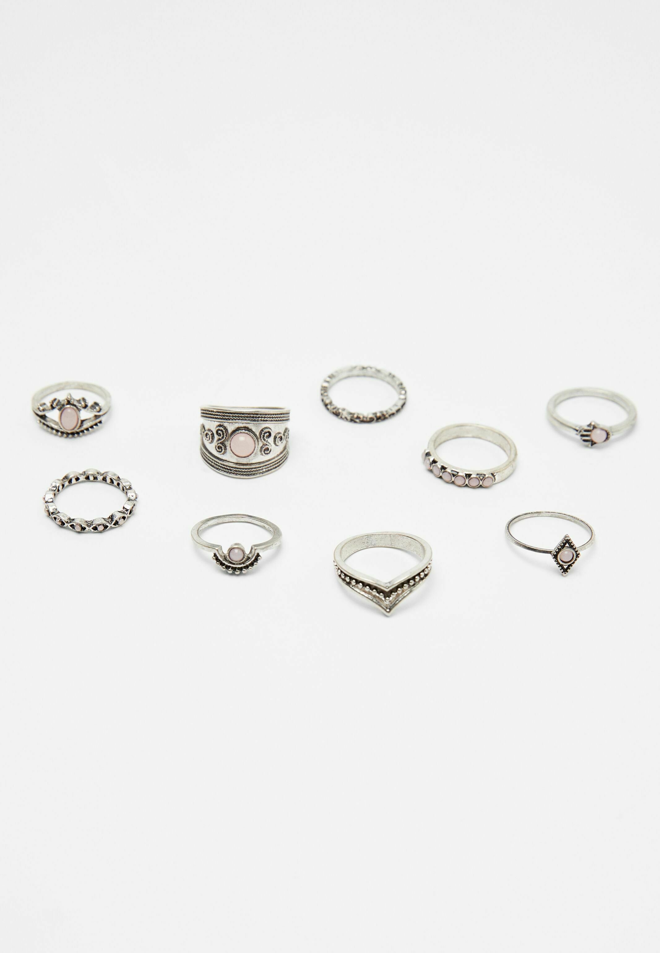 Anelli Donna Acciaio Inossidabile Set 22 Anelli Donna In Acciaio Inossidabile - Stile Boho Minimalista, Regolabili E Impilabili | Argento Amazon Ring - Foto 7