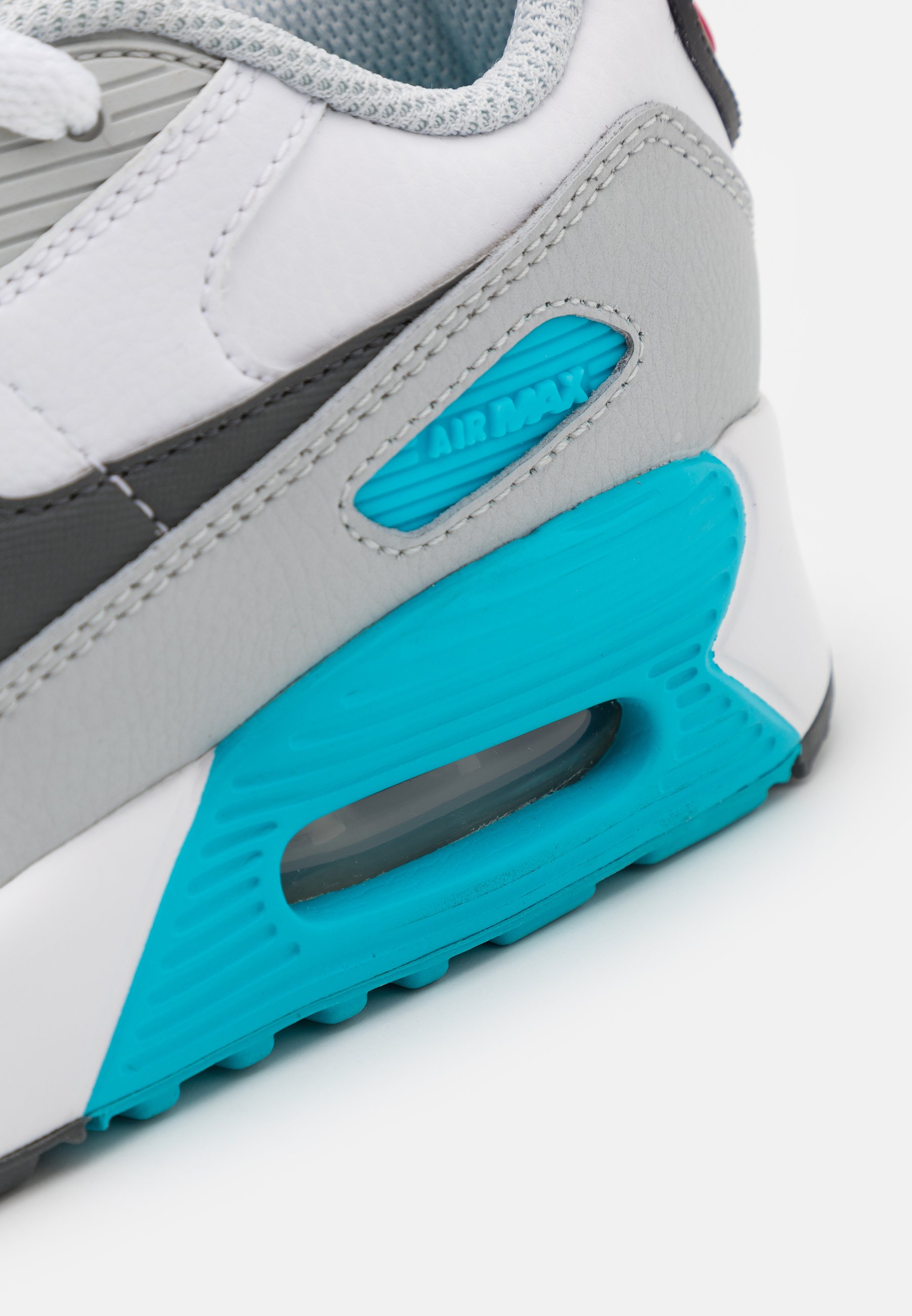 Nike Sportswear AIR MAX 90 UNISEX - Zapatillas - white/iron grey/chlorine  blue/blanco - Zalando.es