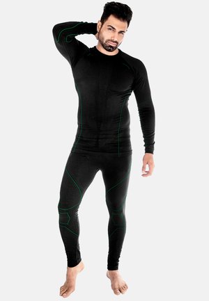 FUNKTIONS  PYTHON SET - Unterhose lang - black green