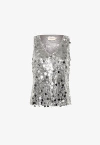 Valgt, silver sequins