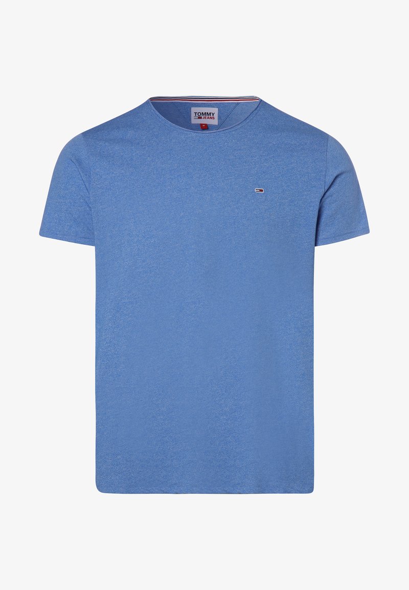 Tommy Jeans SLIM JASPE CREW NECK - T-shirt básica - mesmerizing blue