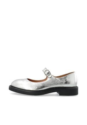 MARY JANE BIAVICTORIA - Bailarinas con hebilla - silver